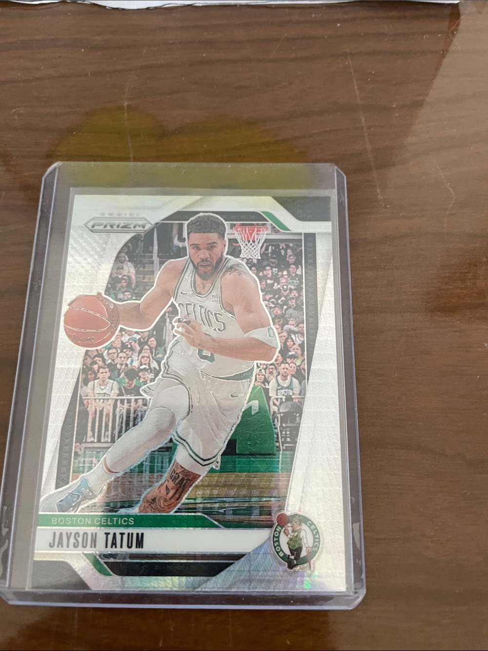 Panini Jayson Tatum Boston Celtics Trading Card - White, Green